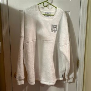 Disney parks spirit jersey XXL white with glitter silver lettering